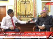 Monseñor Cabrejos brinda reflexión por Semana Santa