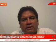 Joseph Campos: «Resulta siendo más un esfuerzo político que jurídico»