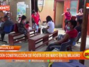 Trujillo: piden construcción de posta «01 de Mayo» en El Milagro