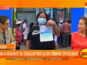 Trujillo: citan a gerente de Sedalib por altos cobros en recibos