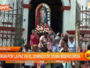 Trujillo: devotos oran por la paz en el domingo de Divina Misericordia