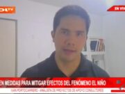 Ivan Portocarrero de Apoyo Consultoría: «Urge diseñar y ejecutar planes ante el gran Niño»