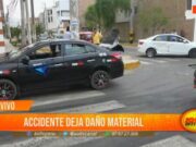 Trujillo: accidente de tránsito en urbanización Covicorti deja daños materiales