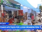 Chiclayo: artesanos afectados por lluvias organizan feria