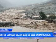 Cajamarca: fuertes lluvias dejan más de 5000 damnificados