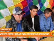 Cajamarca: ronderos piden unidad para enfrentar denuncias