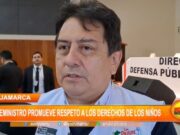 Cajamarca: viceministro promueve respeto a los derechos de los niños