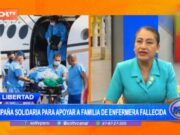 La Libertad: campaña solidaria para apoyar a familia de enfermera fallecida