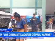 Chiclayo: caen «Los desmanteladores de Paul Harrys»
