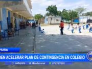 Piura: director pide acelerar plan de contingencia en colegio declarado en emergencia