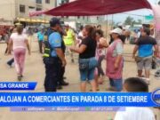 Casa Grande: desalojan a comerciantes en parada 8 de setiembre