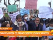 Trujillo: Fonavistas piden celeridad en devolución de aportes