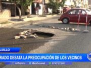 Trujillo: forado desata la preocupación de los vecinos