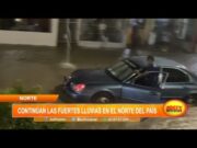 Nacional: continúan las fuertes lluvias en el norte del país