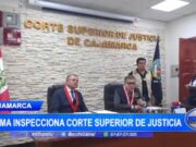 Cajamarca: OCMA inspecciona Corte Superior de Justicia