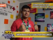 Campeón mundial de jiu-jitsu busca apoyo para competir