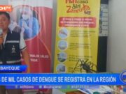 Lambayeque: más de mil casos de dengue se registra en la región