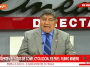 Rómulo Mucho: “Ya se sienten efectos de conflictos sociales en el rubro minero”