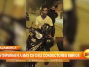 Cajamarca: intervienen a más de diez conductores ebrios