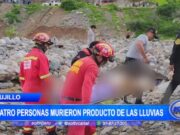 Cajamarca: cuatro personas murieron producto de las lluvias