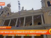 Chiclayanos: «No hay nada que celebrar en este nuevo aniversario»