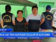 Trujillo: pareja cae tras sustraer celular de alta gama