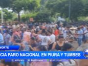 Nacional: inicia paro nacional en Piura y Tumbes