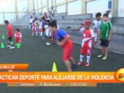 Trujillo: practican deporte para alejarse de la violencia