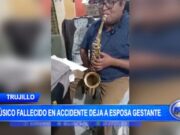 Trujillo: músico fallecido en accidente deja a esposa gestante