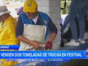 Huaraz: se venden dos toneladas de trucha en festival