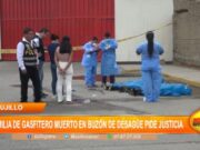 Trujillo: familia de gasfitero muerto en buzón de desagüe pide justicia