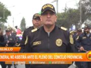 Trujillo: General no asistirá ante el pleno del Concejo Provincial