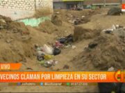 Vecinos claman por limpieza en su sector