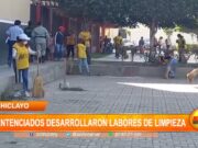 Ciudadanos Sentenciados Embellecen Chiclayo con Labores Comunitarias