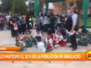 Participación en Simulacro de Virú: Sólo el 20% Respondió al Llamado