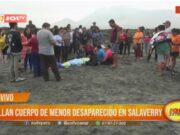 Trujillo: hallan cuerpo de menor desaparecido en Salaverry