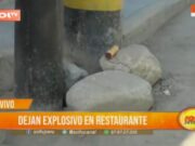 Trujillo: Explosivo encontrado en restaurante Casa Blanca