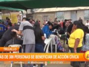 Acción Cívica en Trujillo Beneficia a Más de 300 Personas y Refuerza la Seguridad Comunitaria