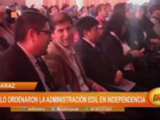 Independencia en Áncash: Alcalde Lista Para Ejecutar Obras Tras Cinco Meses de Gestión