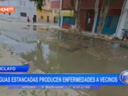 Chiclayo: Vecinos Enferman por Aguas Residuales Estancadas