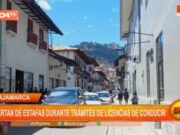 Cajamarca: Alerta de estafas en trámites de licencias de conducir