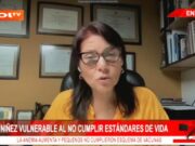 Paola Bustamante: «La niñez está en riesgo»