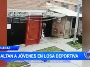 Adolescentes en partido de fútbol víctimas de asalto en Independencia, Huaraz