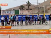 Niños Peruanos Apoyan la Seguridad Ciudadana: Bicicletada Familiar en Paiján