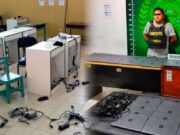 Recuperan 35 laptops robadas del colegio Ramiro Ñique y detienen a presunto partícipe