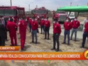 ¡Únete al Rojo! Comandancia Departamental en Trujillo Busca Nuevos Bomberos