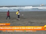 Continúa la Desesperada Búsqueda de Menor Perdido en Mar de Salaverry