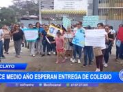 Demora en Entrega de Colegio Inmaculada Concepción Afecta a 2100 Estudiantes en Chiclayo