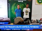Dos Venezolanos Detenidos en Perú por Presunto Delito Contra el Patrimonio