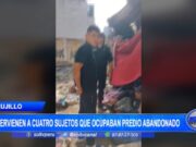 Intervienen a Cuatro Individuos Ocupando Predio Abandonado en la Urbanización El Molino